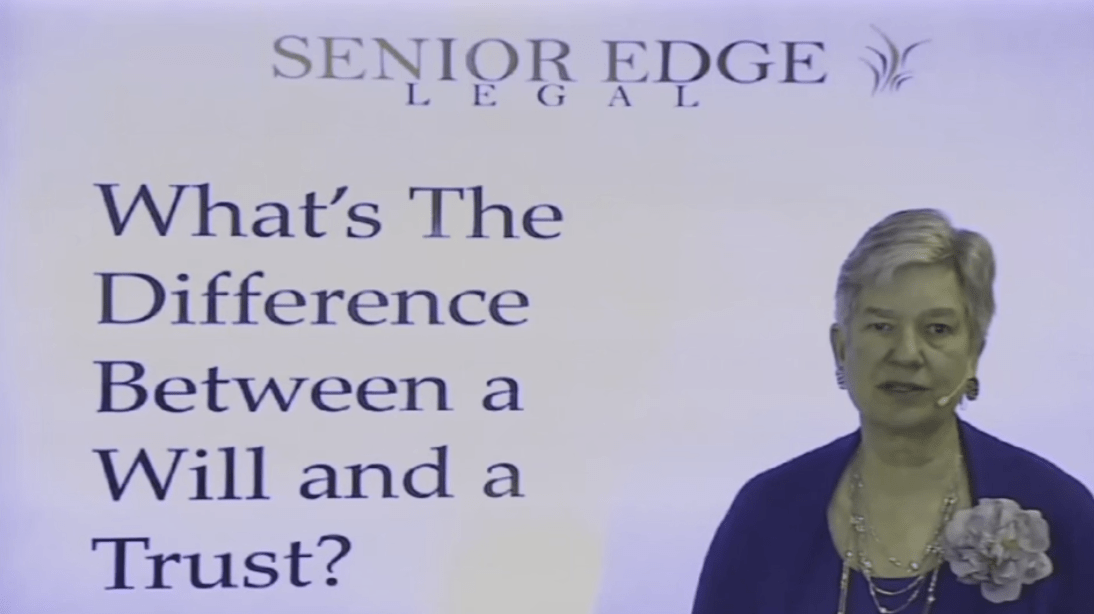 What is the difference between wills and trusts 